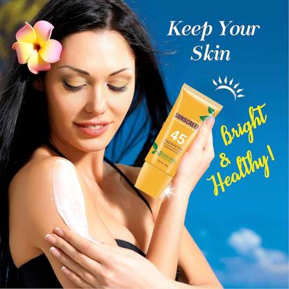tanvi27 Sunscreen - SPF 45 PA+++ Professional Touch Green Tea Sunscreen For All Skin Type