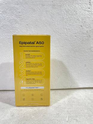 Cosmenova Sunscreen - SPF 50 PA++++ Epipatal A50 Daily Tinted Sunblock with Anti-Aging Properties