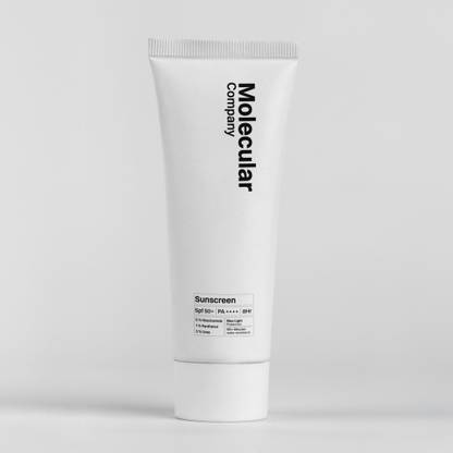 Molecular Company Sunscreen - SPF 50 PA++++ Sunscreen SPF 50+ PA++++ with 5% Niacinamide