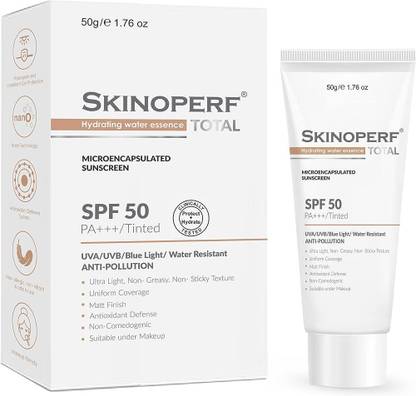 SKINOPERF Sunscreen - SPF 50 PA+++ HYDRATING WATER ESSENCE TOTAL MICROENCAPSULATED SUNSCREEN