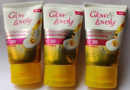 Glow & Lovely Sunscreen - SPF 50 PA+++ Brightening Sunscreen With Vitamin c