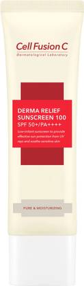 Cell Fusion C Sunscreen - SPF 50+ PA++++ Derma Relief Sunscreen 100 SPF50+/PA++++ 50ml