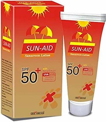 Zee Sunscreen - SPF 50 PA+++ Sun Aid Sunscreen Lotion
