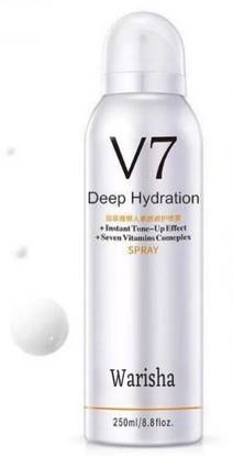 WARISHA Sunscreen - SPF 50 PA++ Bioqua V7 deep hydration instant whitening spray