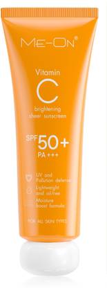 Me-On Sunscreen - SPF 50 PA+++ Vitamin C Sunscreen
