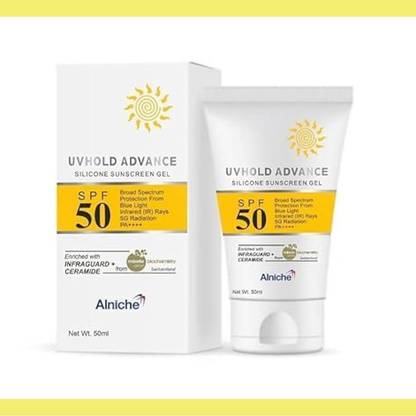 Alniche Sunscreen - SPF 50 PA+++ UV Hold Advance SPF 50 Sunscreen Gel