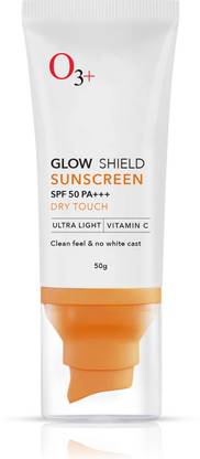 O3+ Sunscreen - SPF 50 PA+++ Glow Shield Sunscreen SPF 50 PA+++ 75 G