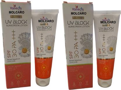 MOLCARO Sunscreen - SPF 50 PA+++ UV BLOCK SPF 30 SUNSCREEN LOTION