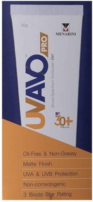 Uvavo Sunscreen - SPF 50 PA+++ Broad Spectrum Sunscreen Gel