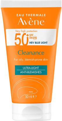 Avene Sunscreen - SPF 50 PA+ Eau Thermale Very High Protection SPF 50 Cleanance