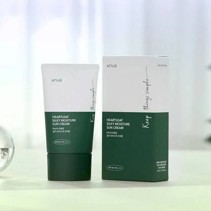 UCLAM Sunscreen - SPF 50+ PA++++ Heartleaf Silky Sun Cream