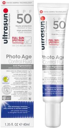 Ultrasun Sunscreen - SPF 50 PA++++ Photo age Anti-Pigmentation Control fluid Sunscreen