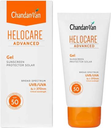 CHANDANVAN Sunscreen - SPF 50 Advanced Gel Sunscreen for Women & Men