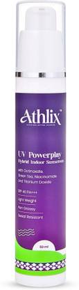 Athlix Sunscreen - SPF 40 PA+++ UV POWERPLAY HYBRID SUNSCREEN