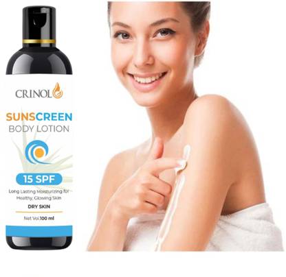 crinol Sunscreen - SPF 50 body lotion with spf - SPF 15 PA++ (100 g)