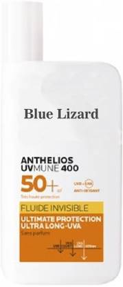 Blue Lizard Sunscreen - SPF 50 PA+ Anthelios UVMune 400 Invisible Fluid SPF50+