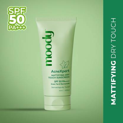 MOODY Sunscreen - SPF 50 PA+++ AcneXpert Sunscreen