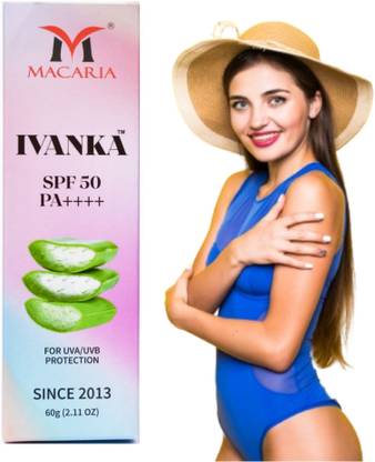 MACARIA Sunscreen - SPF 50 PA++++ IVANKA SPF 50 Face Sunscreen