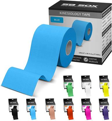 R A Products Kinesiology Tape (16ft Uncut Roll) – Best Latex Free, Water Resistant Tape Knee Support