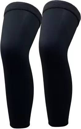 DOKCHAN Fur Soft & Warm Stretchable Velvet Fleece KNEE CAP Socks For Men | Women Knee Support