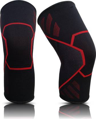 Donizard 1 PAIR 3D Knee Cap Compression Support Sleeve for Squats Pain Relief, Exercise Knee Support