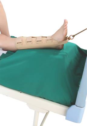FLAMINGO Leg Traction Brace - Secure Compression, Easy Application Supporter