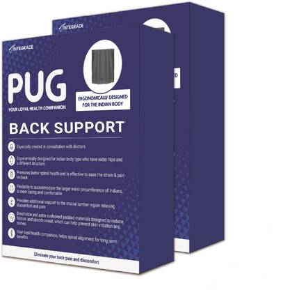 पग Back Support (Pack of 2) | Ergonomically designed for the Indian body | बैक / लंबर सपोर्ट