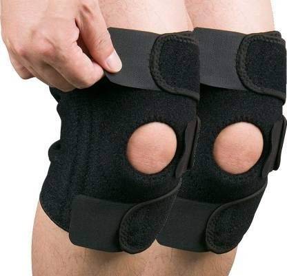 VINSONIC Knee Cap for Men and Women, Adjustable Knee Sports Open Patella Knee Support