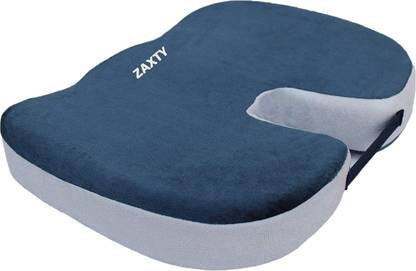 Zaxty Coccyx Cushion Seat For Tailbone Pain, Sciatica, Lower Back Ventilated Support Back / Lumbar Support