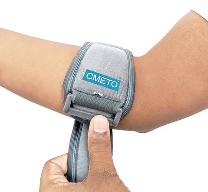CMETO Elbow Sleeve for Tennis Elbow, Compression Arm Sleeve For Tendonitis Elbow Support