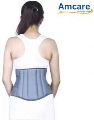 Amcare Lumber Sacral (L.S) Support Belt (Waist & Back Support Belt) for Men & Women, Back / Lumbar Support