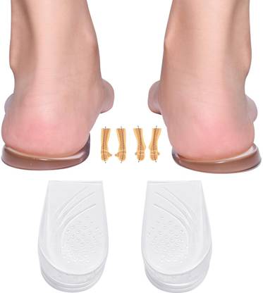 LQZ Adjustable Orthotics Shoe Insert Heel Wedge Correction Self-adhesive Shoe Insert Insole