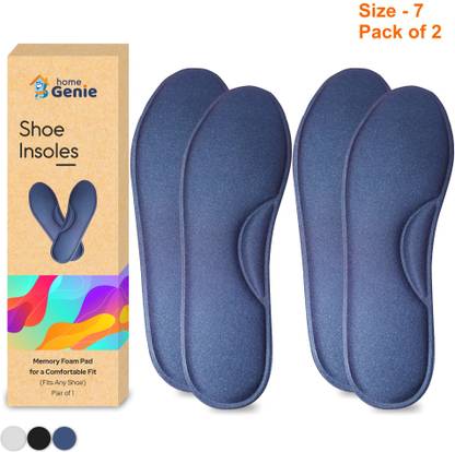 HomeGenie Memory Foam Shoes Insole | shoe Insoles for All Shoes Insole