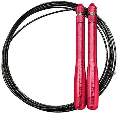 EliteSRS Bullet Comp Double Under Speed Jump Rope Red Black Speed Skipping Rope