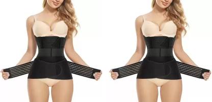 JUSTIFIT 3 in 1 Postpartum Support Recovery Belly Wrap & Abdomen Support Slimming Belt Abdominal Belt