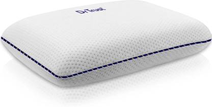 Dr Trust USA Large memory foam Soft Orthopaedic Fabric Cover 349 Neck Cervical Pillow