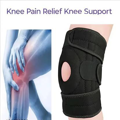 Witzion Functional Knee Support Open Patella Hinge Knee Support Knee Cap Support Brace Knee Support