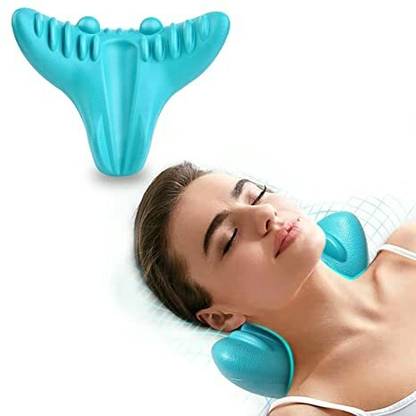 radhe creation Neck Relaxer | Cervical Memory Foam Pillow for Neck & Shoulder Pain Relifer Neck Support