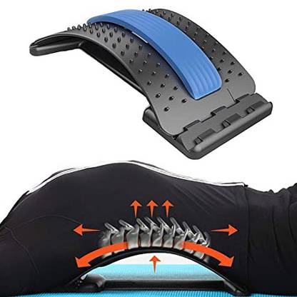 D Clouds Back Stretcher Tool for Lower and Upper Back Pain Relief Massager Back / Lumbar Support