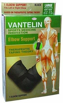 Kowa Vantelin Elbow Support Black Large Elbow Support