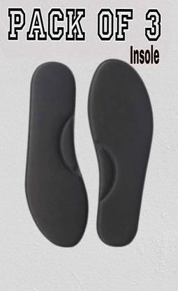 ADOBO Memory Foam Insole for Men All Types of Shoes (3-Pair of Size-8UK) Insole