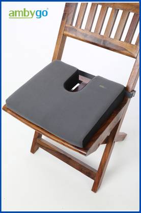 Ambygo Orthopaedic Coccyx Wedge Seat Pillow Seat Cushion for Lower Back Pain Back / Lumbar Support