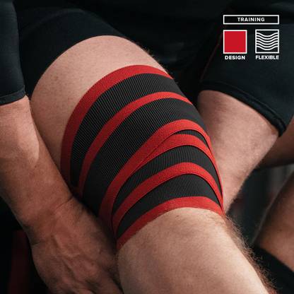 KOBO Competetion Power Lifting Knee & Wrist Support Stiff-Broad-Dynamic (SBD) Knee Support