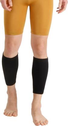 FLAMINGO Calf Support Compression Sleeves for Pain Relief, Torn Muscle for Unisex (Large) Calf Support