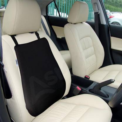 Asmofit Car Back Rest Support Orthopaedic Memory Foam Seat Cushion Spine Alignment Back / Lumbar Support
