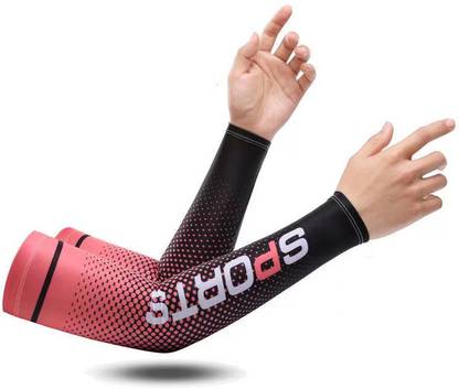 vyzoe (pack of 2) printed UV Protection Elbow Brace Compression Support Tennis Elbow Support