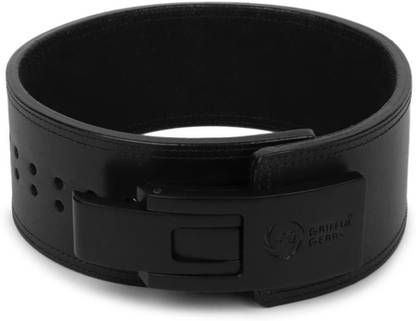 GRIFFIN GEARS Powerlifting Lever Gym Black Buckle Belt Power 10MM(Medium 32-40 Inch) Back / Lumbar Support