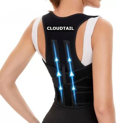 Cloudtail Adjustable Posture Corrector Belt Brace, Body Improver for shoulder Back / Lumbar Support