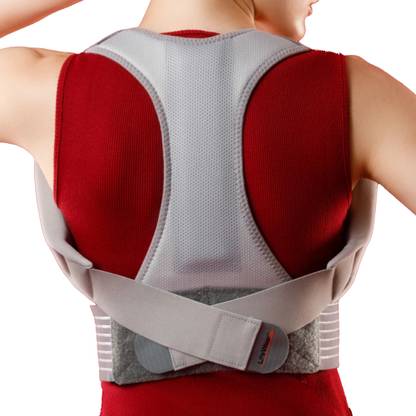 Lifewear Adjustable Back & Shoulder Support Posture Corrector Belt for Men & Women Posture Corrector