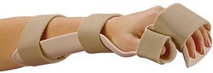 Cedarburg 82445 Rolyan Splinting Material Pan Mitt Splint With Strapping Beige Left Splints